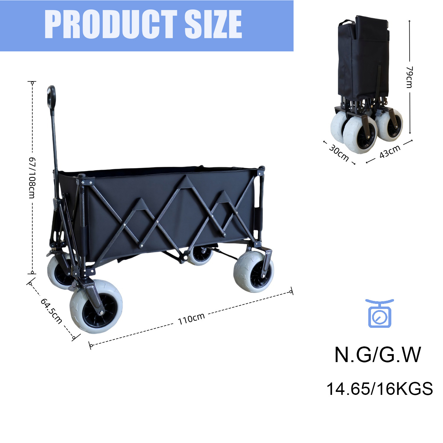 Premium factory-direct heavy duty folding wagons with patented X-Fold design & PU wheels. Reliable OEM/ODM partner for global outdoor brands. Request a B2B quote